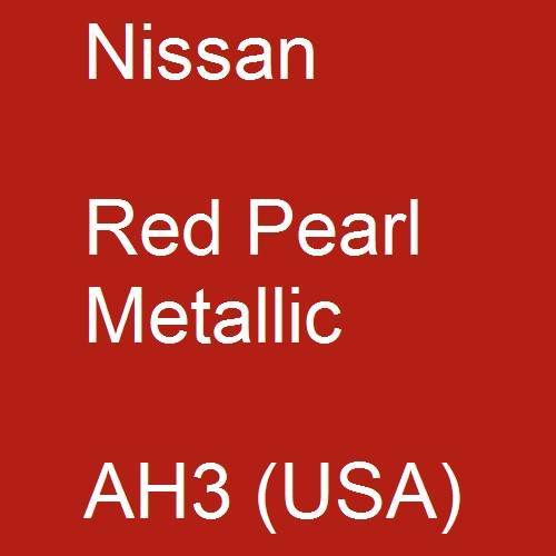 Nissan, Red Pearl Metallic, AH3 (USA).